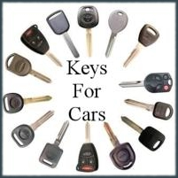 Auto Locksmith Services, sample of car keys