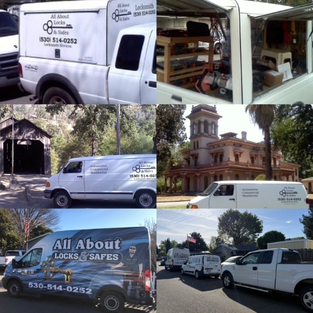 Locksmith Service trucks from the last 20 years to current